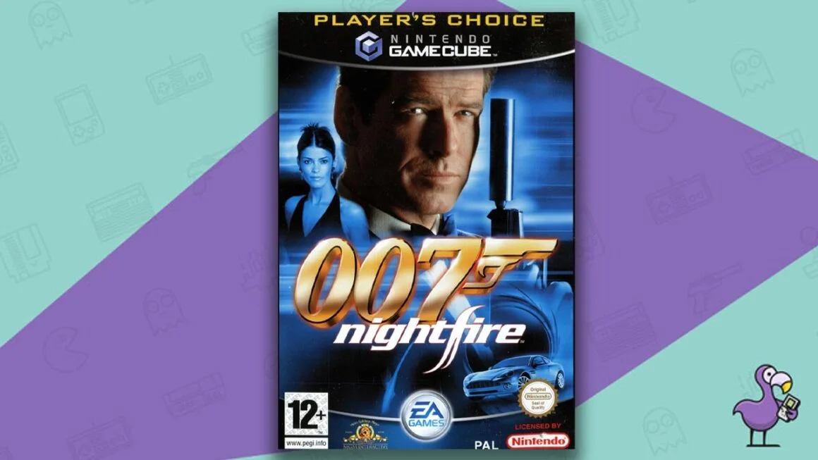 007 Nightfire Game Case Cover Art Gamecube