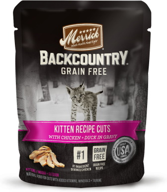 Merrick Backcountry Grain-Free Kitten Recipe Ração para gatos