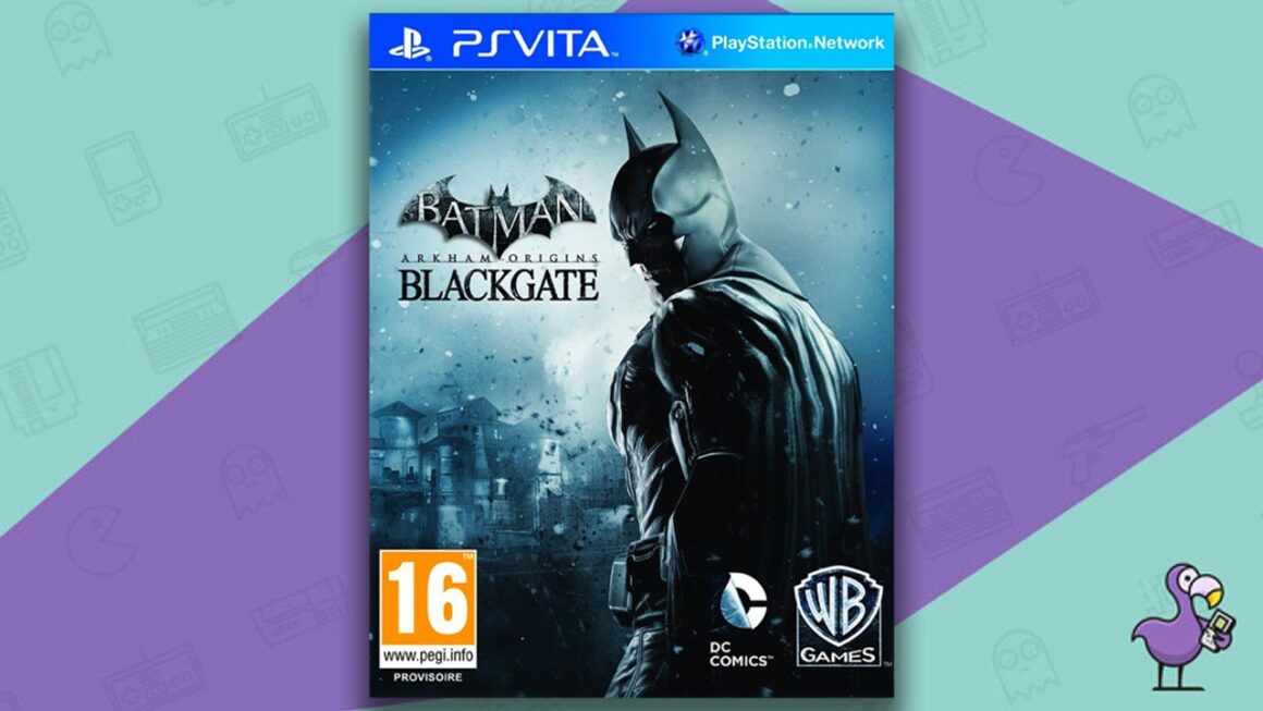 Melhores jogos PS Vita - capa do jogo Batman Arkham Origins Blackgate