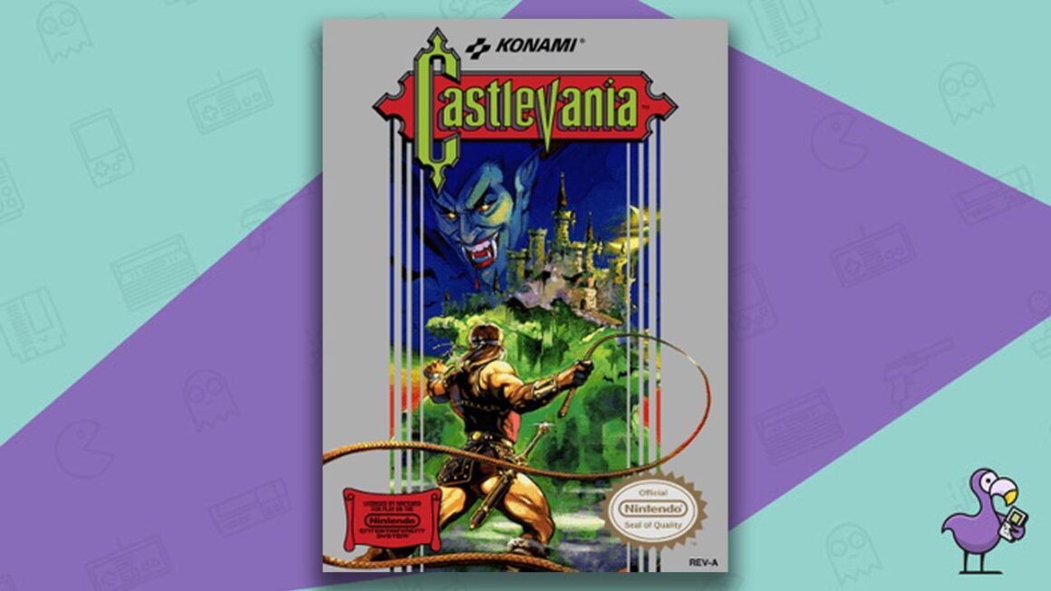 beat Castlevania games - capa do jogo Castlevania NES capa do jogo