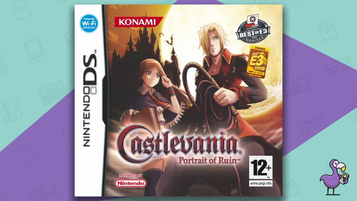beat Castlevania games - Castlevania Portrait of Ruin capa do jogo DS