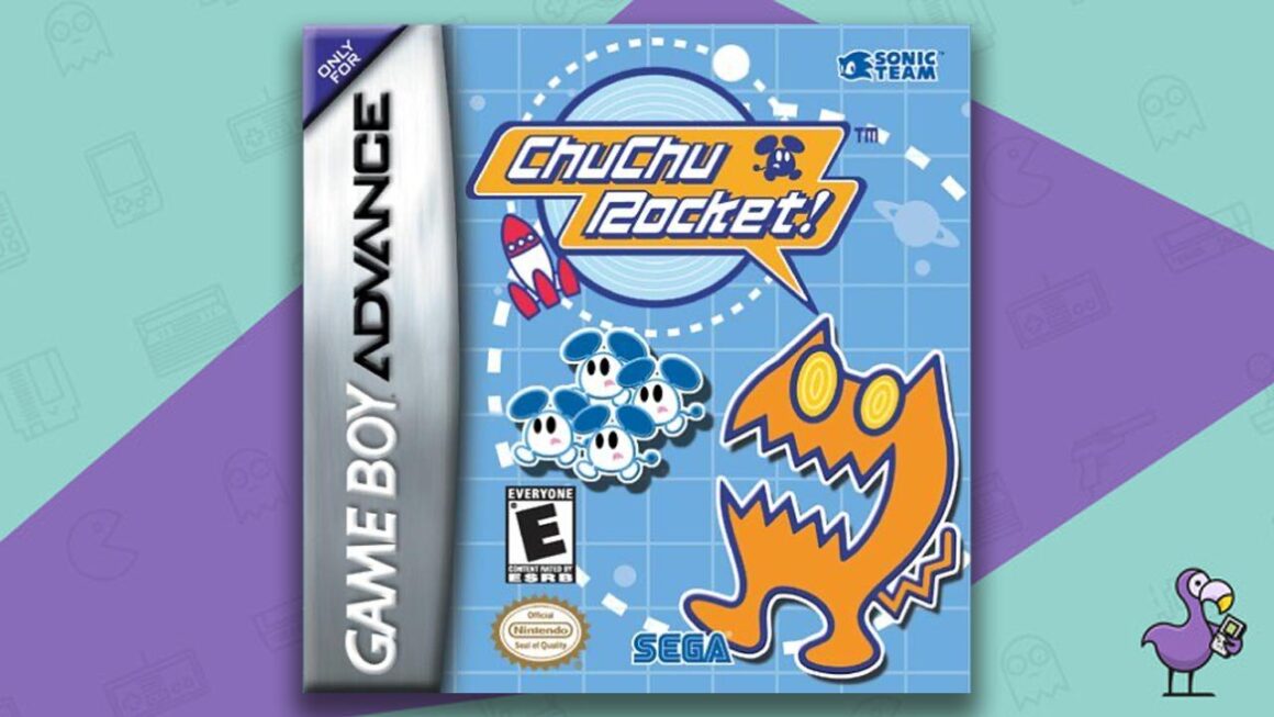 Melhores Jogos de GBA Multiplayer - ChuChu Rocket!  Capa do jogo