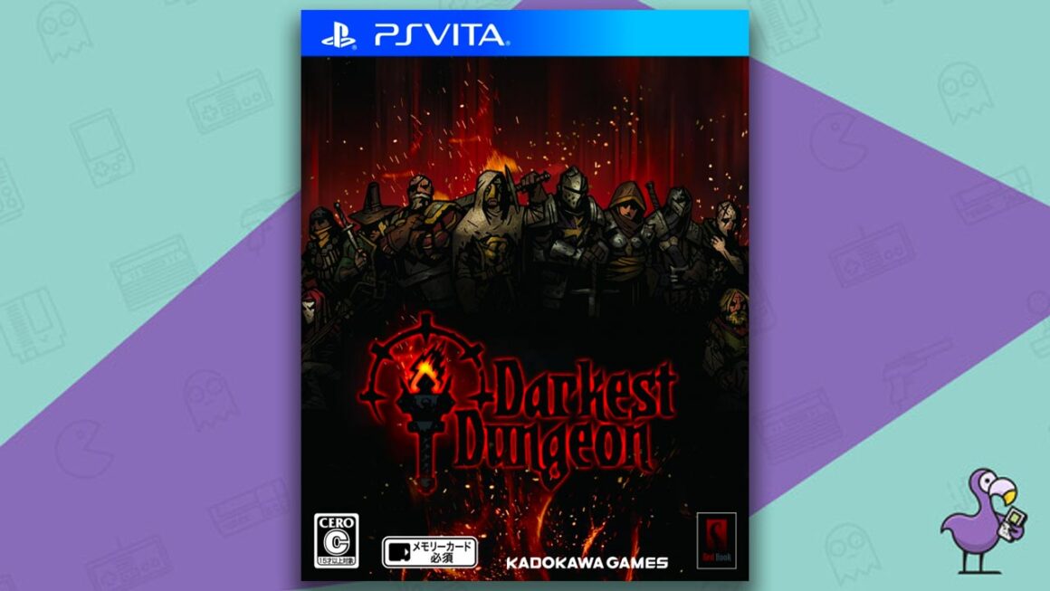 Melhores jogos para PS Vita - arte da capa do jogo Darkest Dungeon