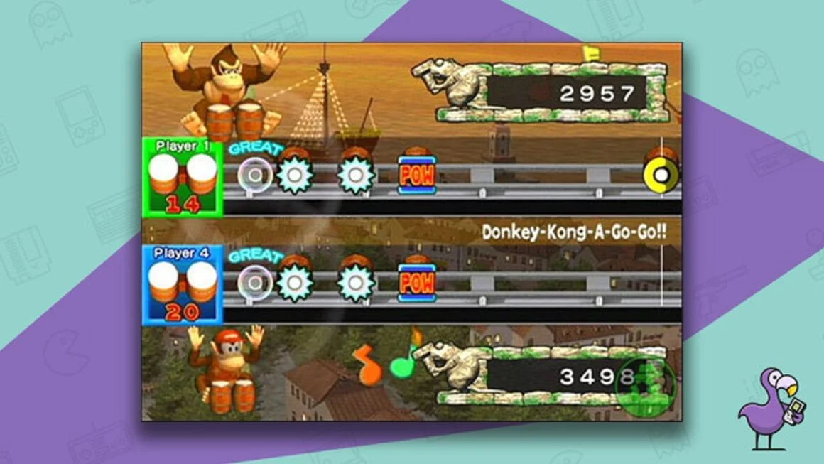 Donkey Konga Gameplay Best Multiplayer Gamecube Games