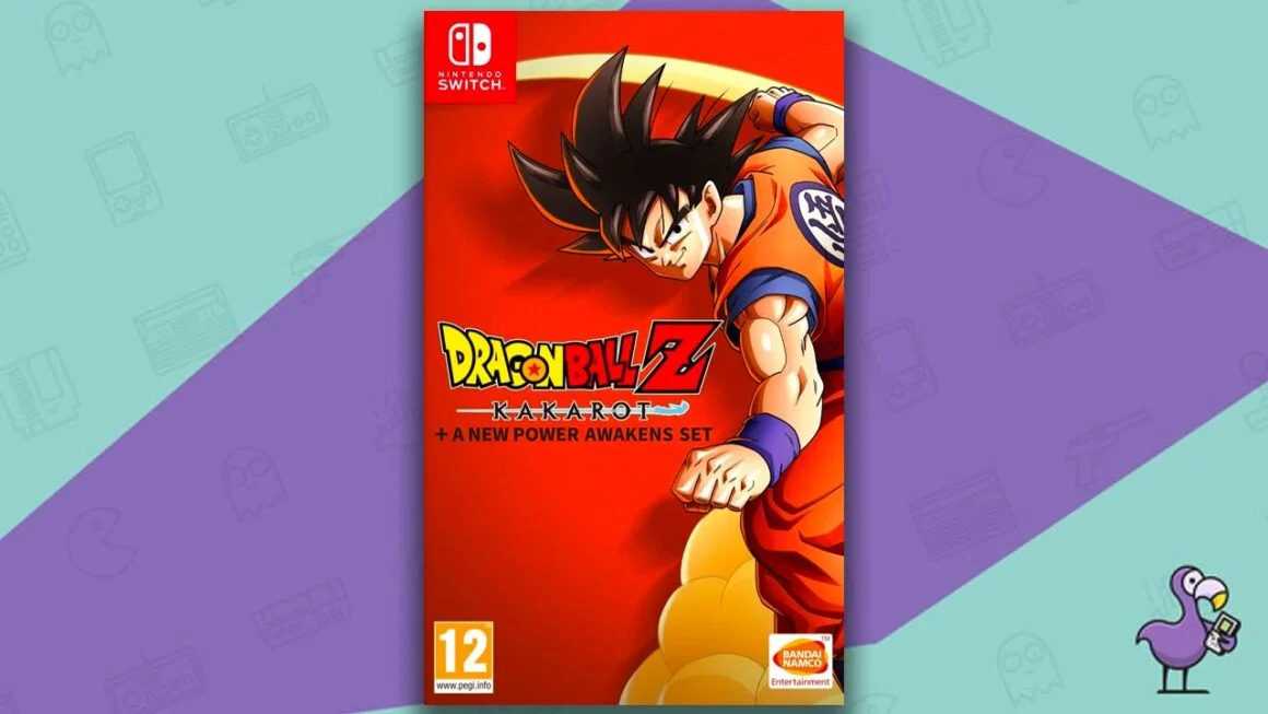 Melhores jogos de anime para Switch - capa do jogo Dragon Ball Z Kakarot