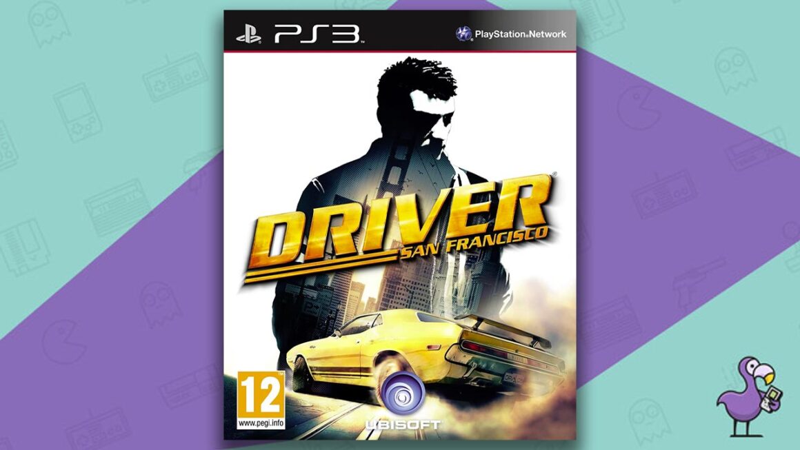 Melhores jogos de corrida PS3 - Driver: San Francisco capa do jogo