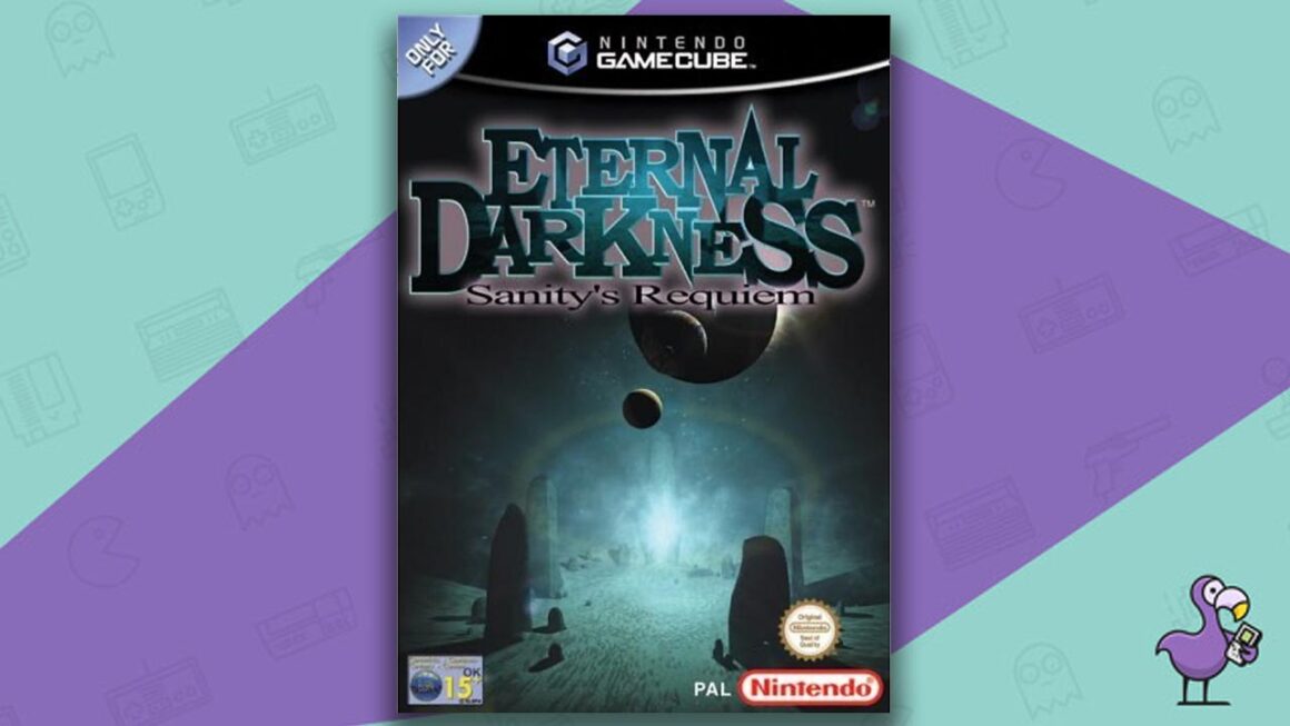 Melhores jogos de terror GameCube - Eternal Darkness: Sanity's Requiem capa do jogo