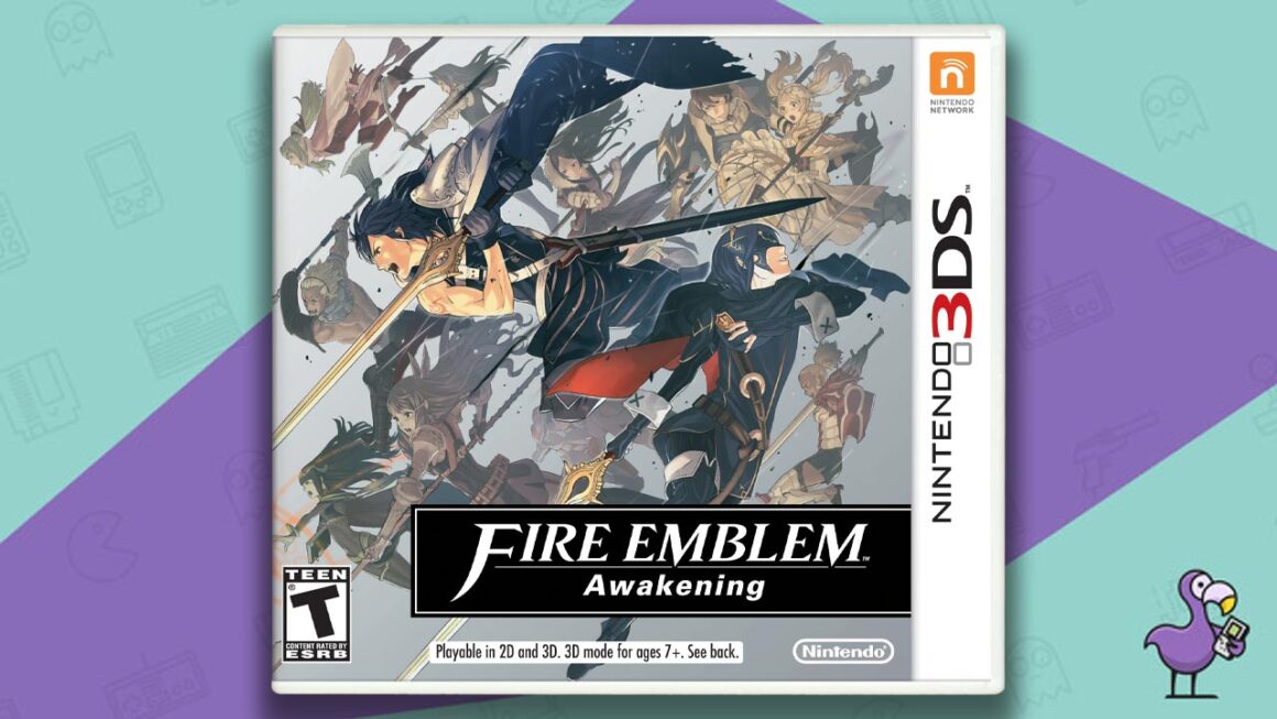 Melhores jogos Fire Emblem - arte da capa do jogo Fire Emblem Awakening para Nintendo 3DS