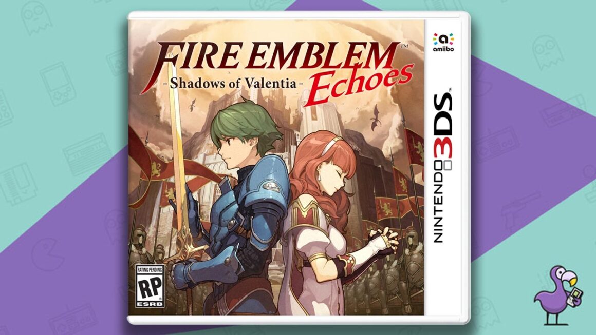 Melhores Jogos Fire Emblem - Fire Emblem Echoes: Shadows of Valentia capa do jogo Nintendo 3DS