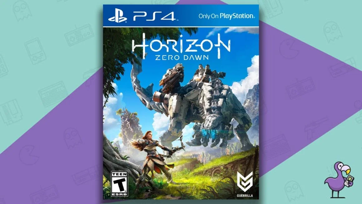 Melhores jogos de mundo aberto para PS4 - capa do jogo Horizon: Zero Dawn