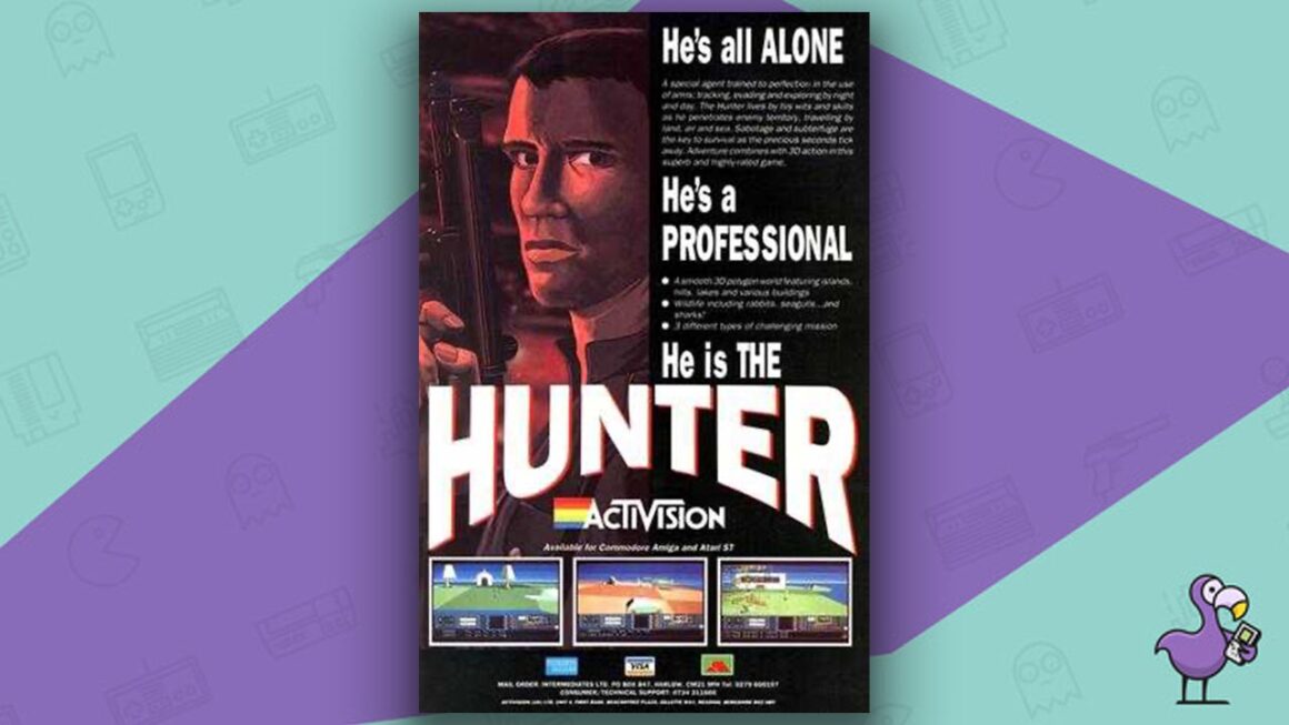 Melhores jogos Atari ST - Hunter