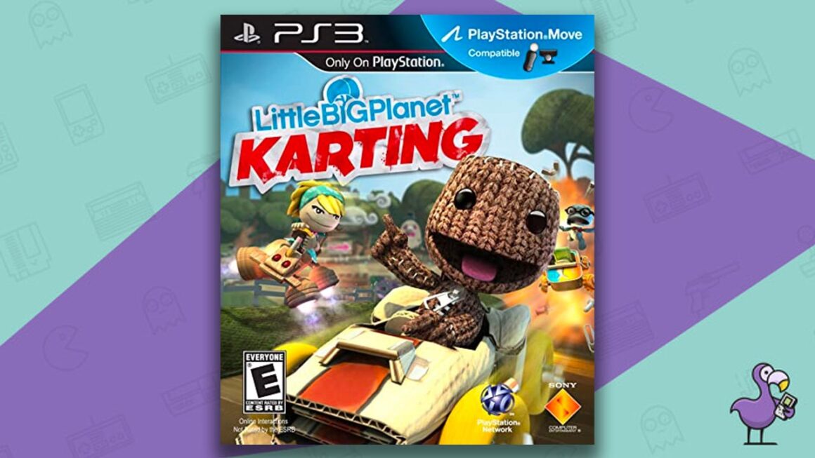 LittleBigPlanet Karting PS3 Game Case Cover Art Best PS3 Racing Games 1