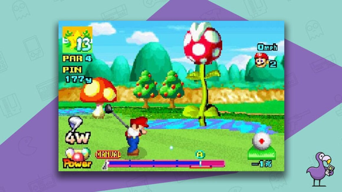 Mario Golf GBA Gameplay