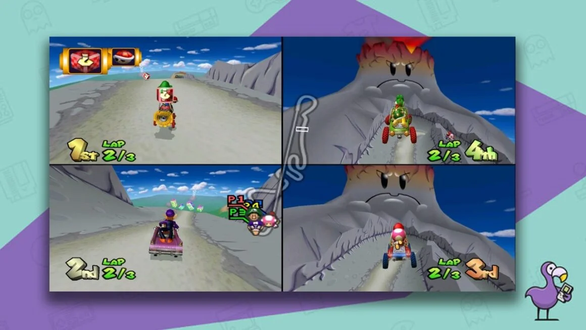 Mario Kart Double Dash Gameplay Best Multiplayer Gamecube Games