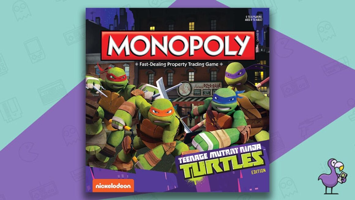 Monopoly Teenage Mutant Ninja Turtles Game Best TMNT Toys