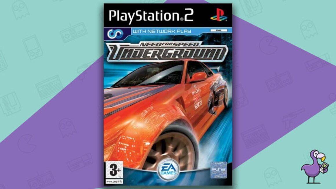 Melhores jogos Need for Speed ​​- Capa do jogo Need for Speed ​​Underground PS2