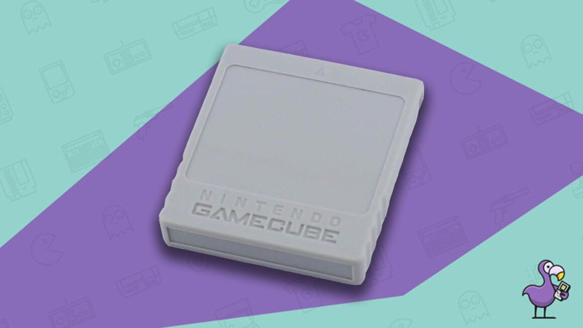 Official GameCube Memory Card Grey 59 Blocks