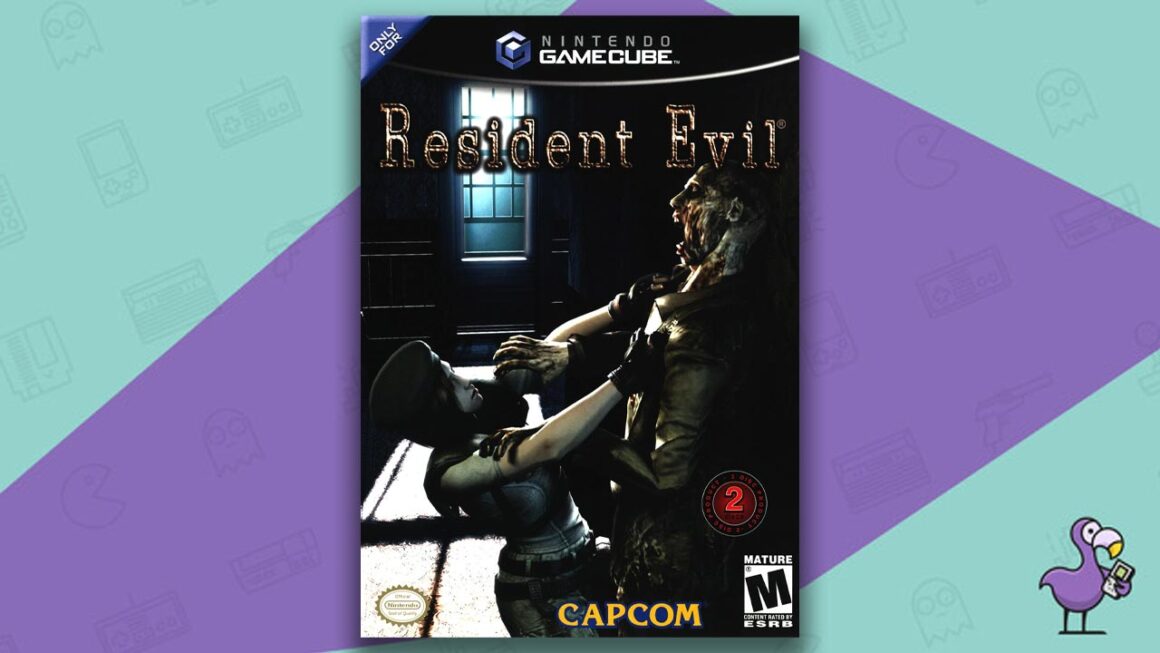 Melhores jogos de terror GameCube - capa do jogo Resident Evil
