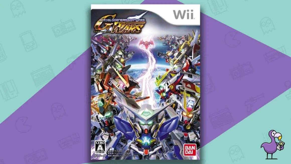 Best Gundam Games - SD Gundam G Generation Wars capa do jogo Wii