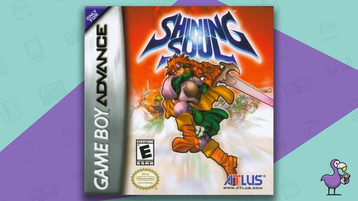 Melhores jogos multijogador GBA - arte da capa do jogo Shining Soul