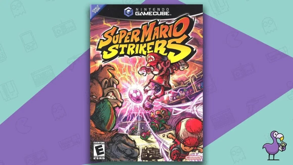 Super Mario Strikers Gamecube Game Case