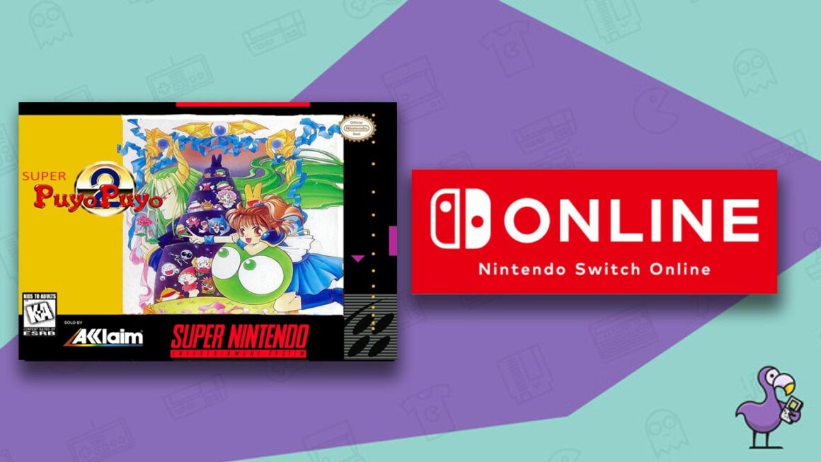 Melhores jogos SNES no Switch - capa do jogo Super Puyo Puyo 2