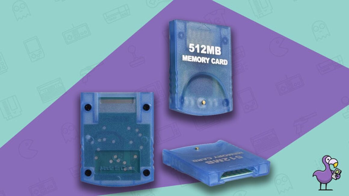 Melhores cartões de memória GameCube - Cartão de memória VOYEE GameCube de 12 MB (8.192 blocos)