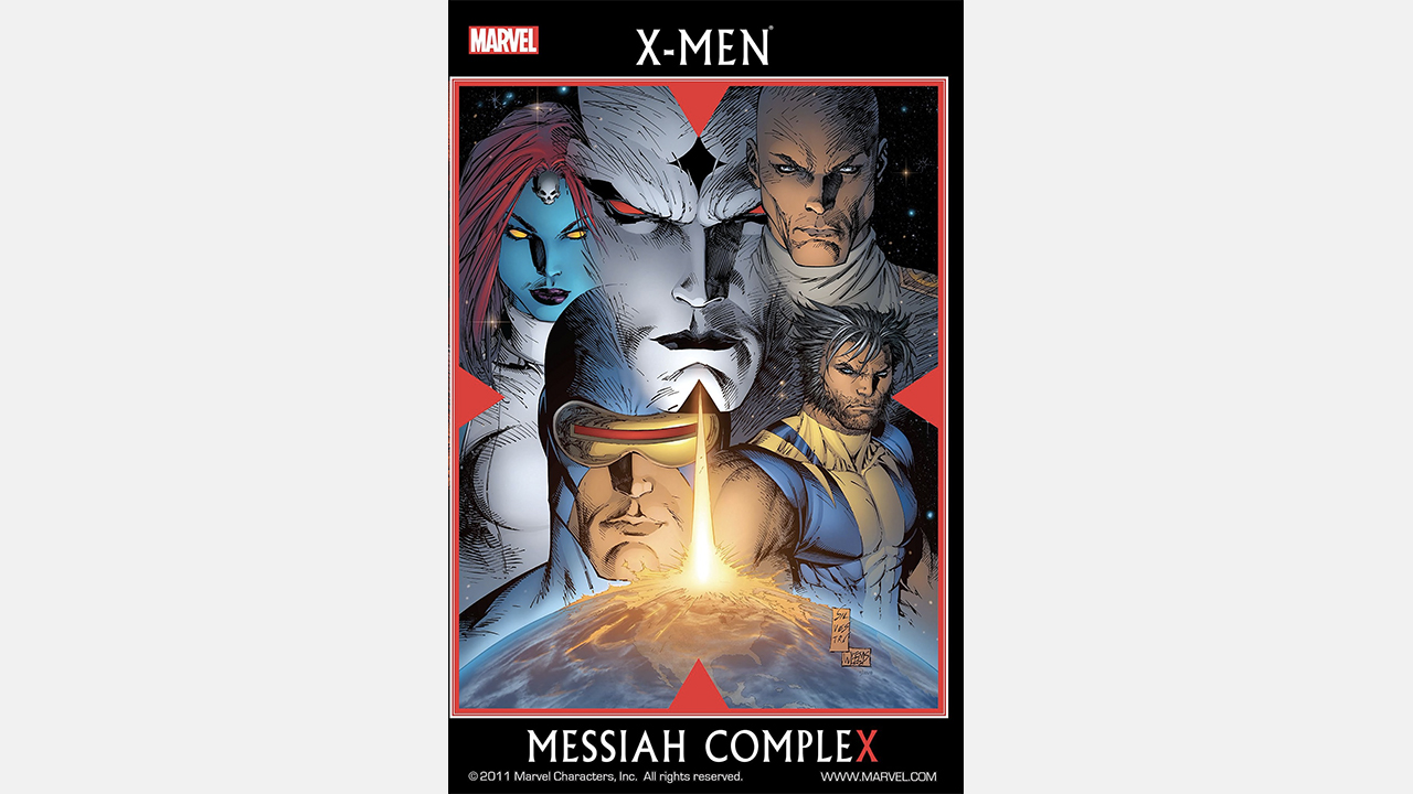 Capa de X-Men: Complexo de Messias